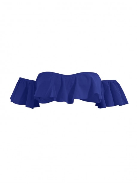 De Bain Dénudées Épaules Phax Maillot Bandeau Haut Bleu Color Mix 3Rj5AL4