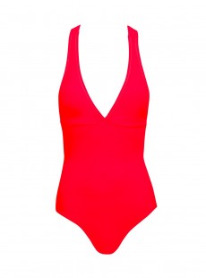 Maillot de bain une pièce Rouge - Color mix - Phax