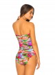 Maillot de bain une pièce Bustier - Leaf Jungle - Phax