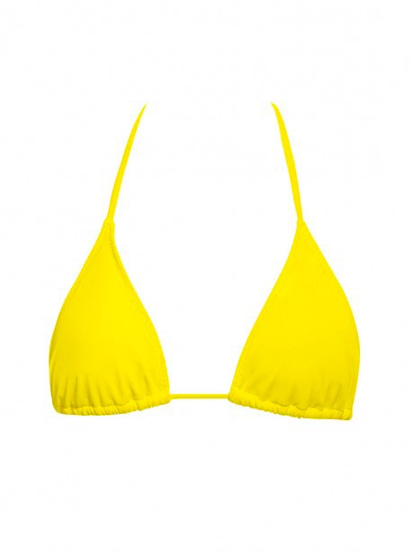 Haut de maillot de bain Triangle Bikini Jaune - Color Mix - Phax