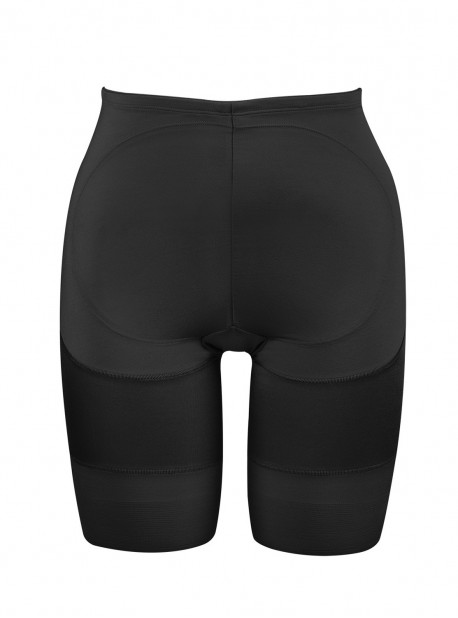 Panty gainant taille mi-haute Rear Lift & Thigh Control Noir - Miraclesuit Shapewear