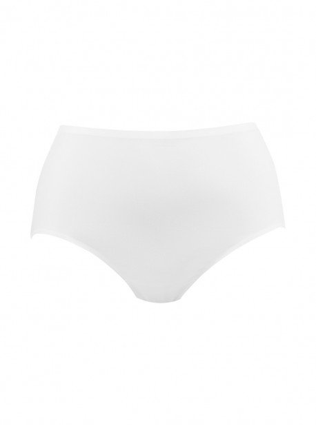 Culotte taille haute blanche - Feel Nothing See Nothing - Naomi & Nicole
