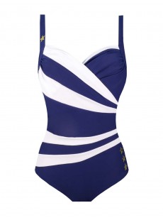 Maillot de bain sculptant 1 pièce Nemesis - Starboard - Miradonna