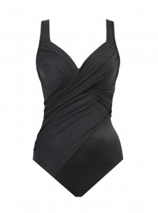 Maillot de bain gainant Revele Noir - Rock Solid - "M" - Miraclesuit Swimwear