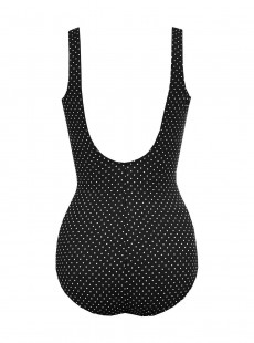 Maillot de bain gainant Oceanus Noir - Must haves - Pin point - "W" -Miraclesuit Swimwear       