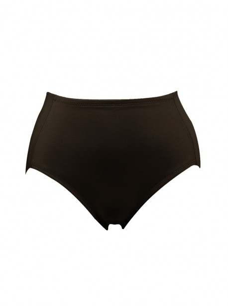 Culotte gainante mi-haute noire - Luxurious Shaping - Naomi & Nicole