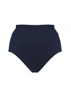 Culotte de bain taille extra-haute Martini Bleu Marine - Comet - Amoressa