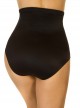  Culotte de bain gainante taille extra haute Noire -Les bas -"M" -Miraclesuit Swimwear