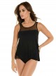 Tankini Mirage Noir - Illustionists - "M" -Miraclesuit Swimwear