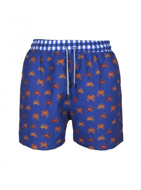 Short de bain bleu marine Classic - Crabs - Palmacea