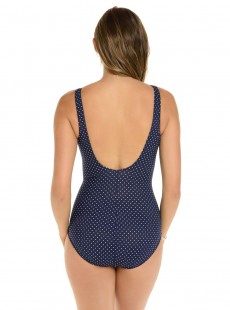 Maillot de bain gainant Oceanus Bleu - Must haves - Pin point - "M" -Miraclesuit Swimwear