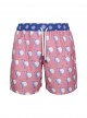 Short de bain rose clair Classic - Polka Heron - Palmacea