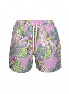 Short de bain rose Classic - Guaca Mayas - Palmacea