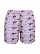 Short de bain rose claire Classic - Whales - Palmacea