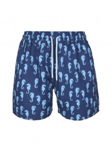 Short de bain bleu marine Classic - Seahorse - Palmacea