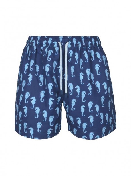 Short de bain bleu marine Classic - Seahorse - Palmacea