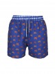 Short de bain bleu marine Slim - Crabs - Palmacea