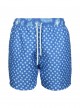 Short de bain bleu marine pois bleus Slim - Dots - Palmacea