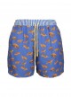 Short de bain bleu Slim - Marine Turtles - Palmacea