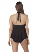 Culotte de bain lissante taille haute Gimlet Noir - Comet - Amoressa