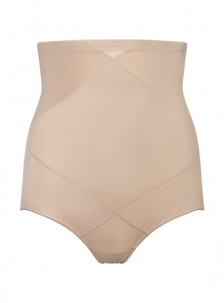 Culotte gainante taille haute Nude - Cross Control X-Firm - Miraclesuit Shapewear