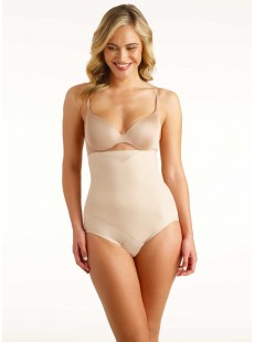 Culotte gainante taille haute Nude - Cross Control X-Firm - Miraclesuit Shapewear