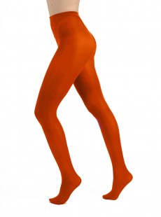 Collants 50 Deniers Opaques Orange - Pamela Mann