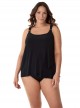 Tankini Dazzle Noir - Razzle Dazzle - "W" -Miraclesuit Swimwear