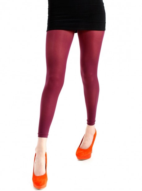 Collants Style Legging 50 Deniers Violet - Pamela Mann