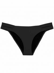 Culotte de bain Midnight Stitched Noir - PilyQ