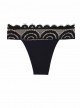 Culotte de bain en dentelle Must Haves Lace Noir - PilyQ