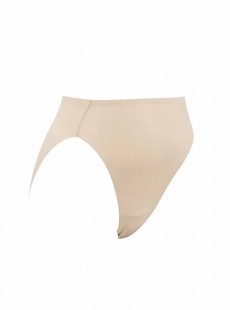 Culotte taille haute nude - Feel Nothing See Nothing - Naomi & Nicole