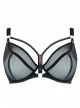 Soutien-gorge plongeant Unzipped noir - Scantilly Lingerie