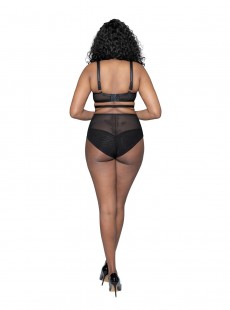 Soutien-gorge plongeant Unzipped noir - Scantilly Lingerie