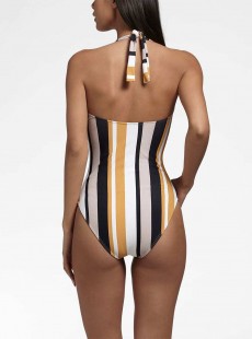 Maillot une pièce tour de cou - Sunset Glitz - Cyell