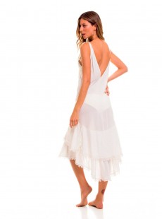 Robe de plage longue blanche - Cover Ups - Milonga