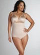 Culotte taille haute nude grande taille - Plus Size - Naomi & Nicole