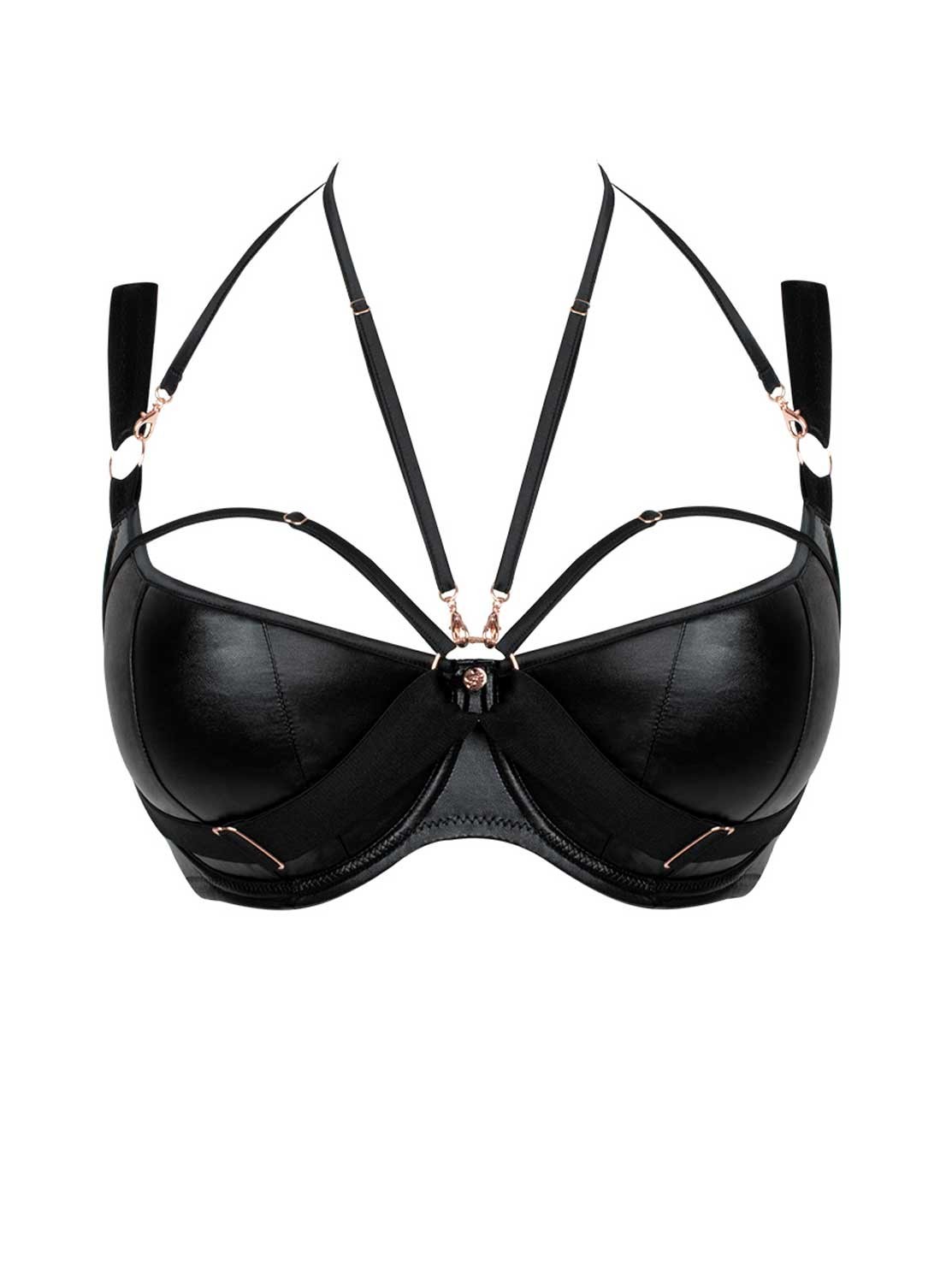 soutien gorge corbeille noir