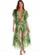 Robe de plage tropicale - Oasis - Milonga