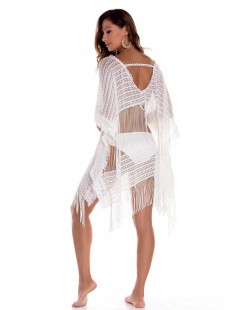 Robe de plage blanche - Cover Ups - Milonga