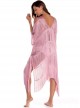 Robe de plage longue fils rose - Arezzo - Milonga