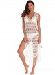 Robe de plage crochet blanche - Arezzo - Milonga