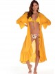 Robe de plage longue jaune - Lucca - Milonga