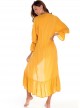 Robe de plage longue jaune - Lucca - Milonga