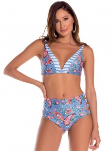 Haut de maillot de bain triangles - Sicilia - Milonga