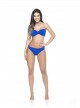 Haut de maillot de bain bandeau Twist Bleu Electrique - Color Mix