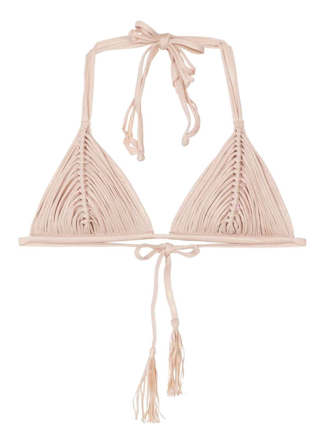 haut de maillot de bain triangle