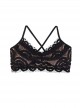 Brassière de bain en dentelle Must Haves Lace Noir - PilyQ