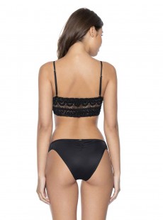 Haut de maillot de bain triangle Noir Midnight - PilyQ