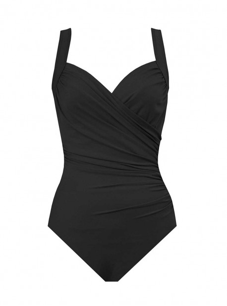 Maillot de bain gainant Sanibel Noir - Must haves -  "FC" -Miraclesuit Swimwear     